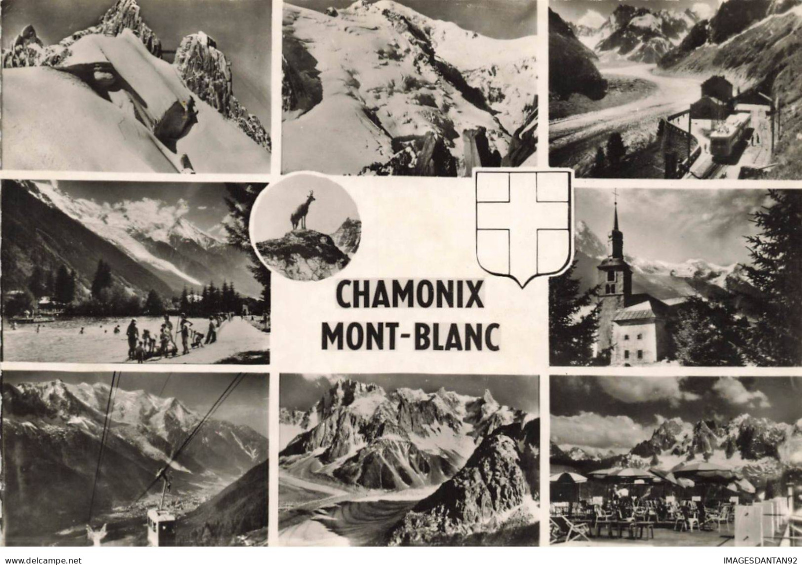 74 CHAMONIX MONT BLANC #MK43302 SOUVENIR MULTI VUES - Chamonix-Mont-Blanc