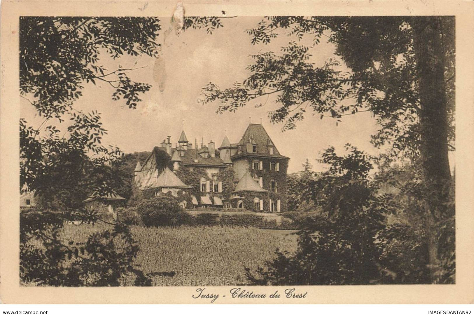 SUISSE #MK44790 JUSSY CHATEAU DU BREST - Jussy