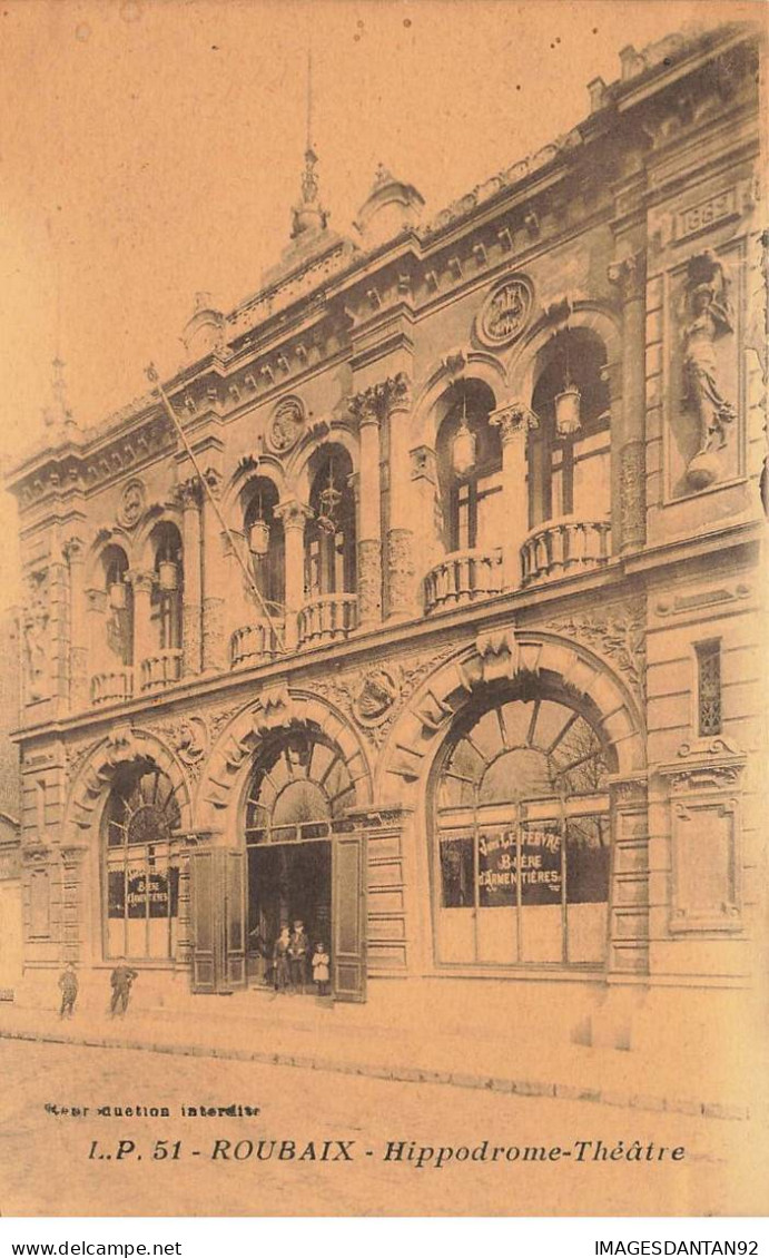 59 ROUBAIX #MK45267 HIPPODROME THEATRE - Roubaix