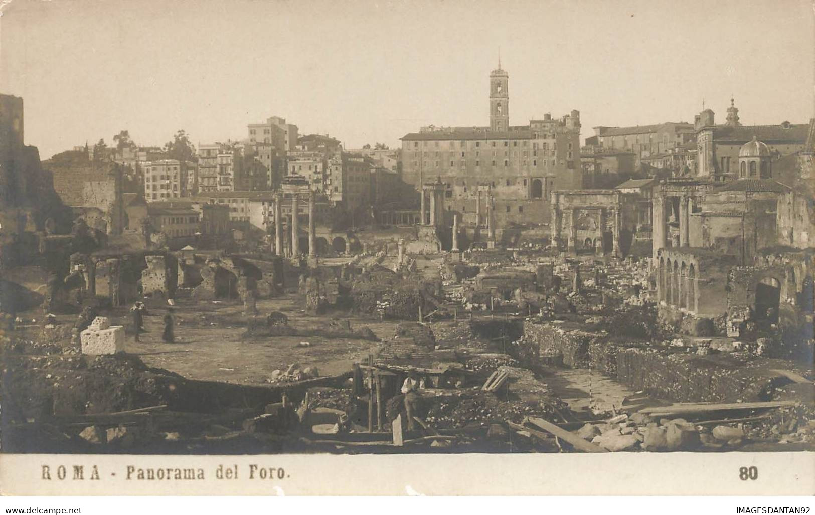 ITALIE #MK44762 ROMA PANORAMA DEL FORO - Panoramic Views