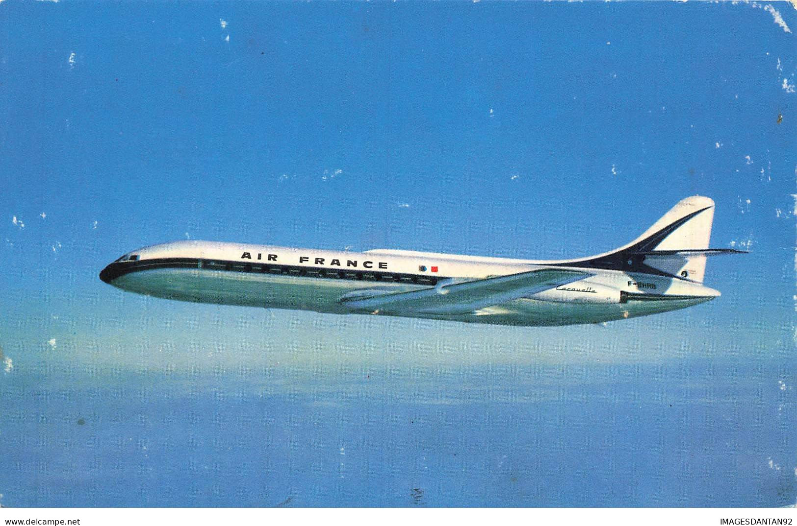 AVIATION #MK45964 AIR FRANCE PREMIER MOYEN COURRIER CARAVELLE - Other & Unclassified