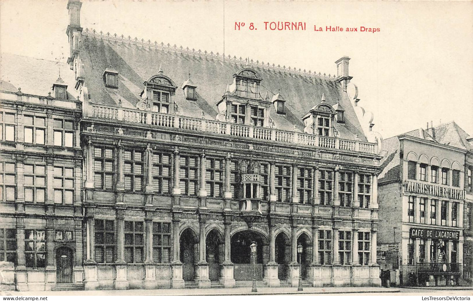 BELGIQUE - Tournai - La Halle Aux Draps - Carte Postale Ancienne - Tournai