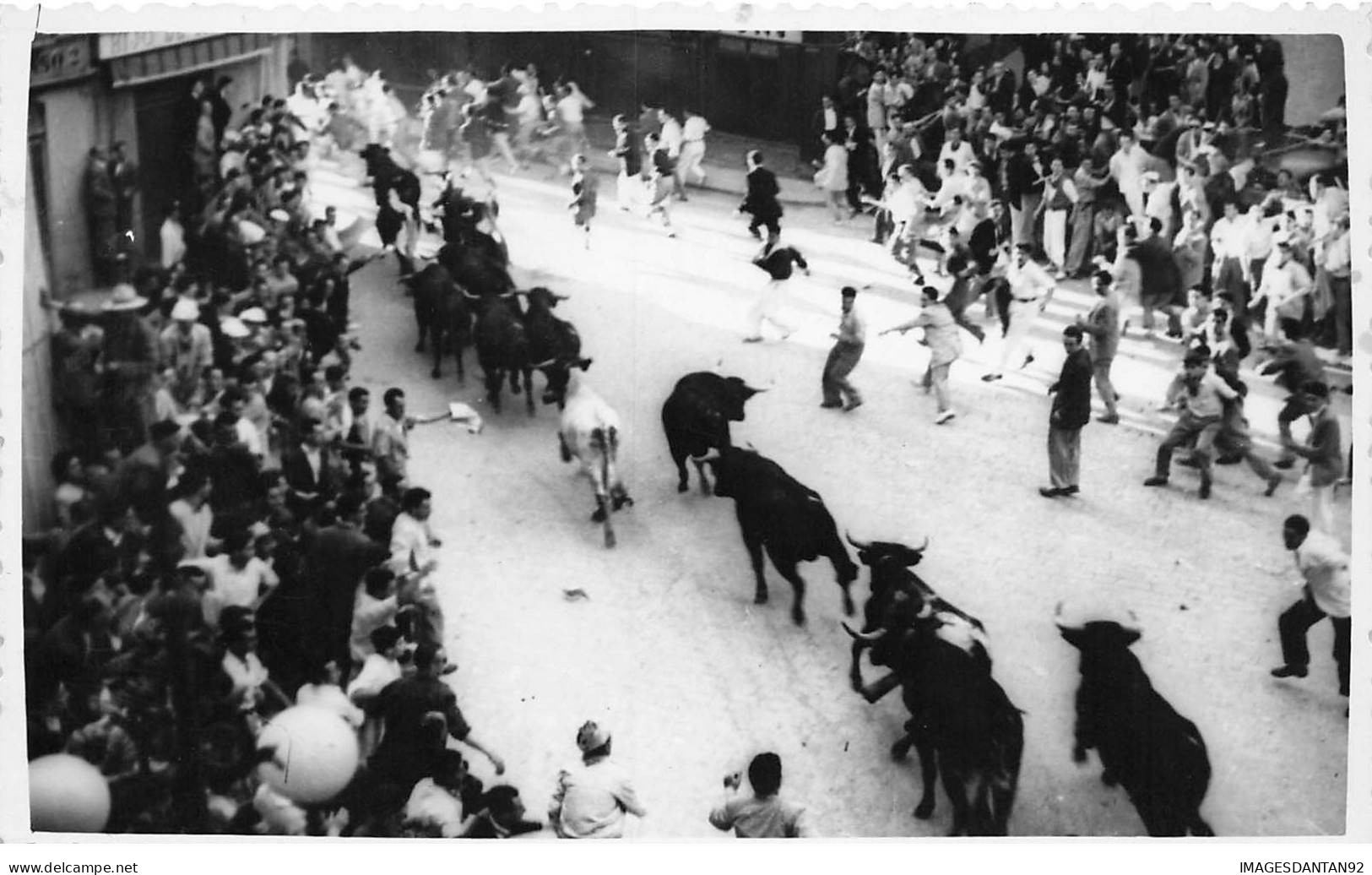 ESPAGNE #FG46711 BARCELONE BARCELONA LACHER DE TAUREAUX CARTE PHOTO - Barcelona