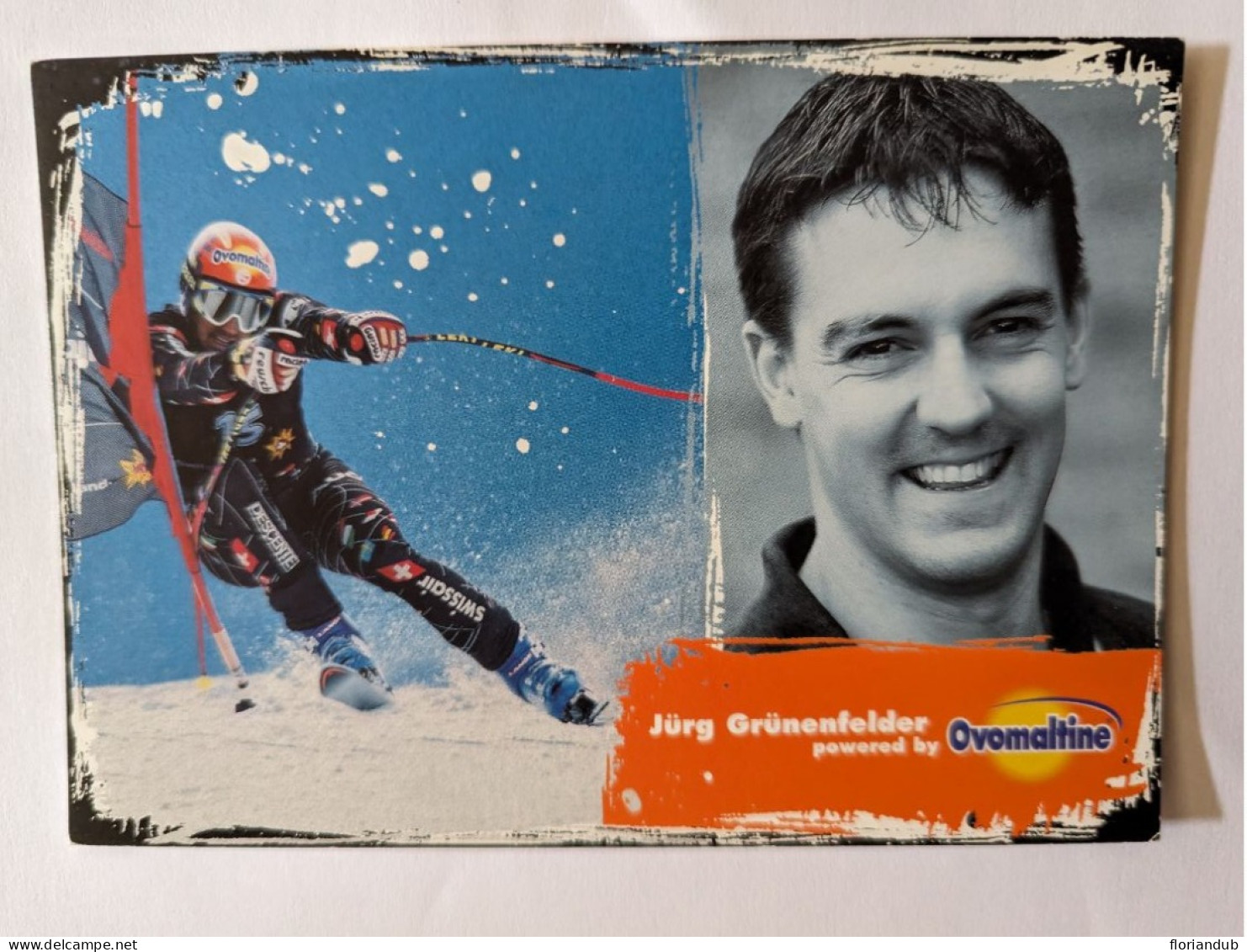 CP - Ski Alpin Jürg Grünenfelder Ovomaltine - Wintersport