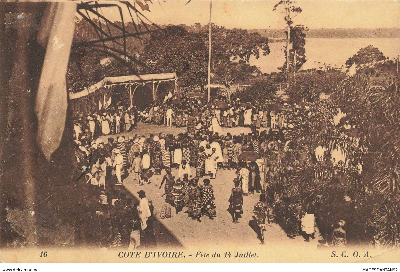 COTE D IVOIRE #MK44548 FETE DU 14 JUILLET - Ivoorkust