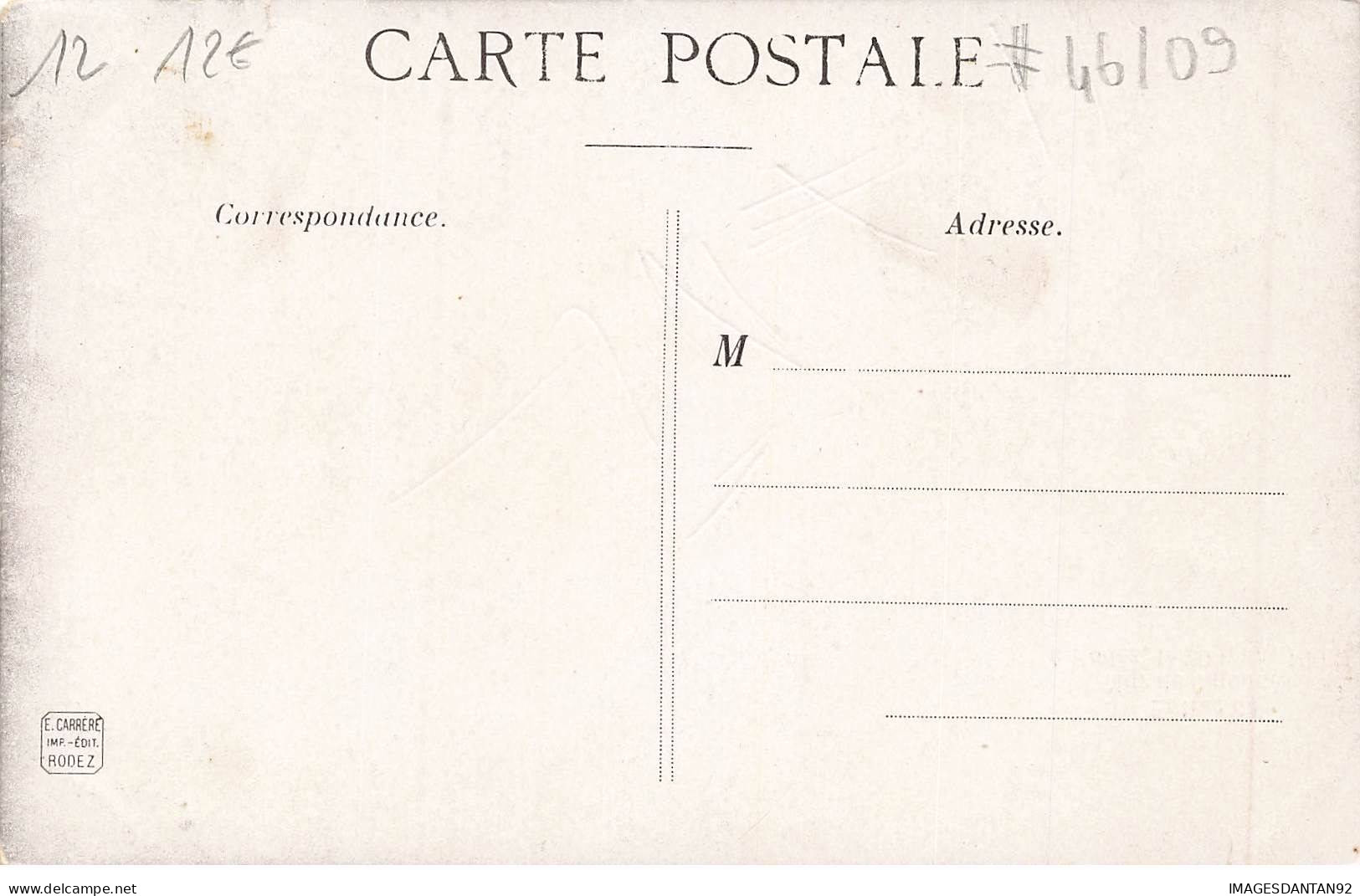 12 RODEZ #MK46109 ENTREE DE MGR DE LIGONNES LE 20 MARS 1908 - Rodez