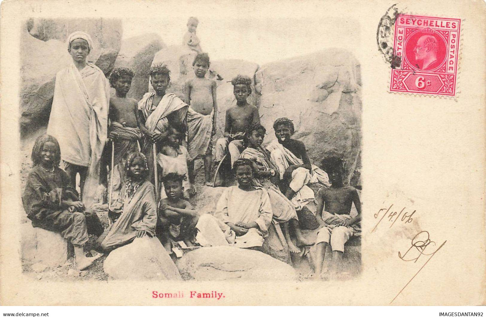 SOMALIE #MK44543 SOMALI FAMILY - Somalia