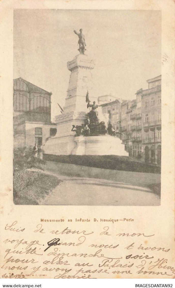 PORTUGAL #MK46650 PORTO MONUMENTO AO INFANTE D HENRIQUE 1902 - Porto