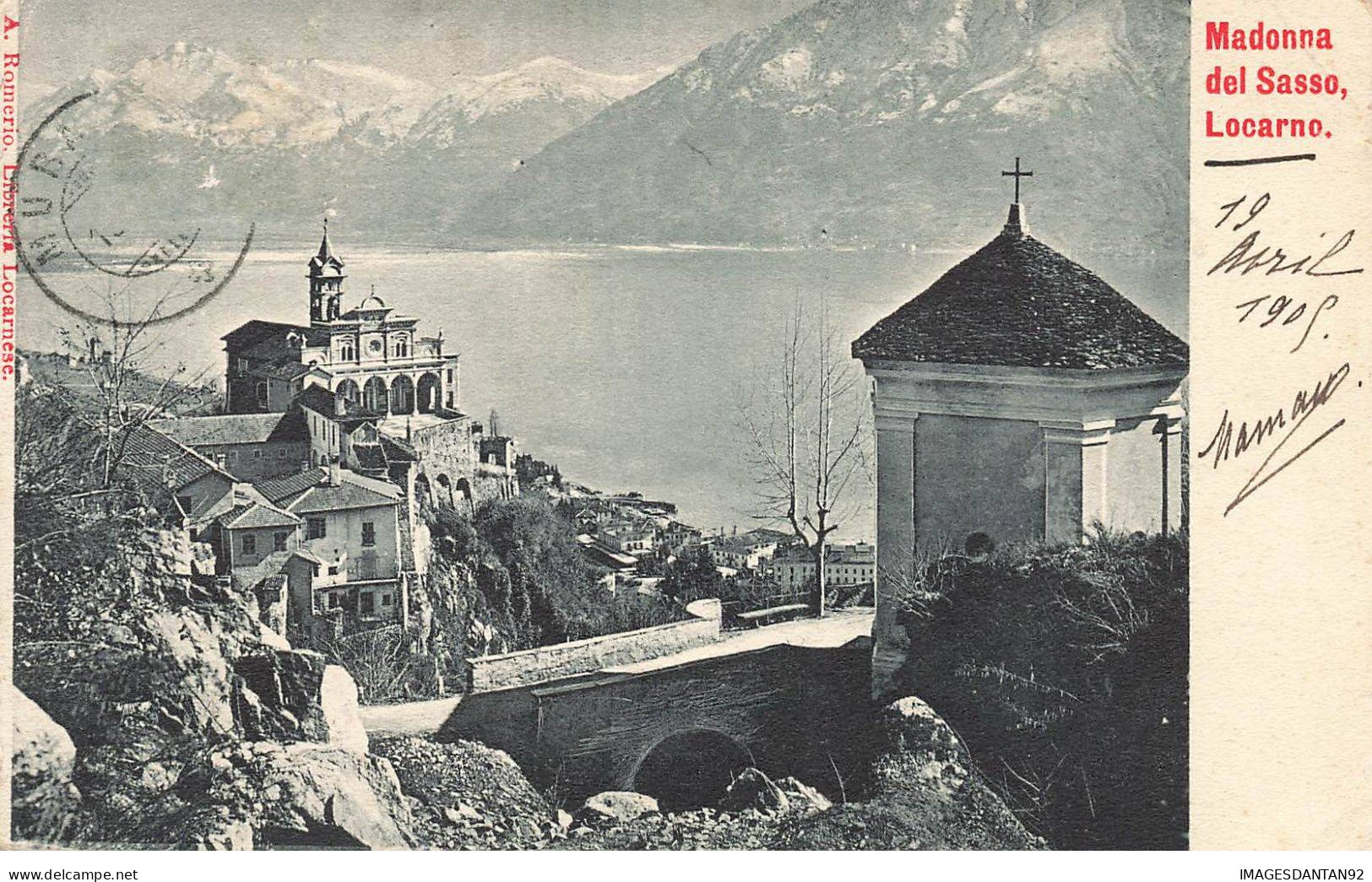 SUISSE #MK44815 MADONNA DEL SASSO LOCARNO - Locarno