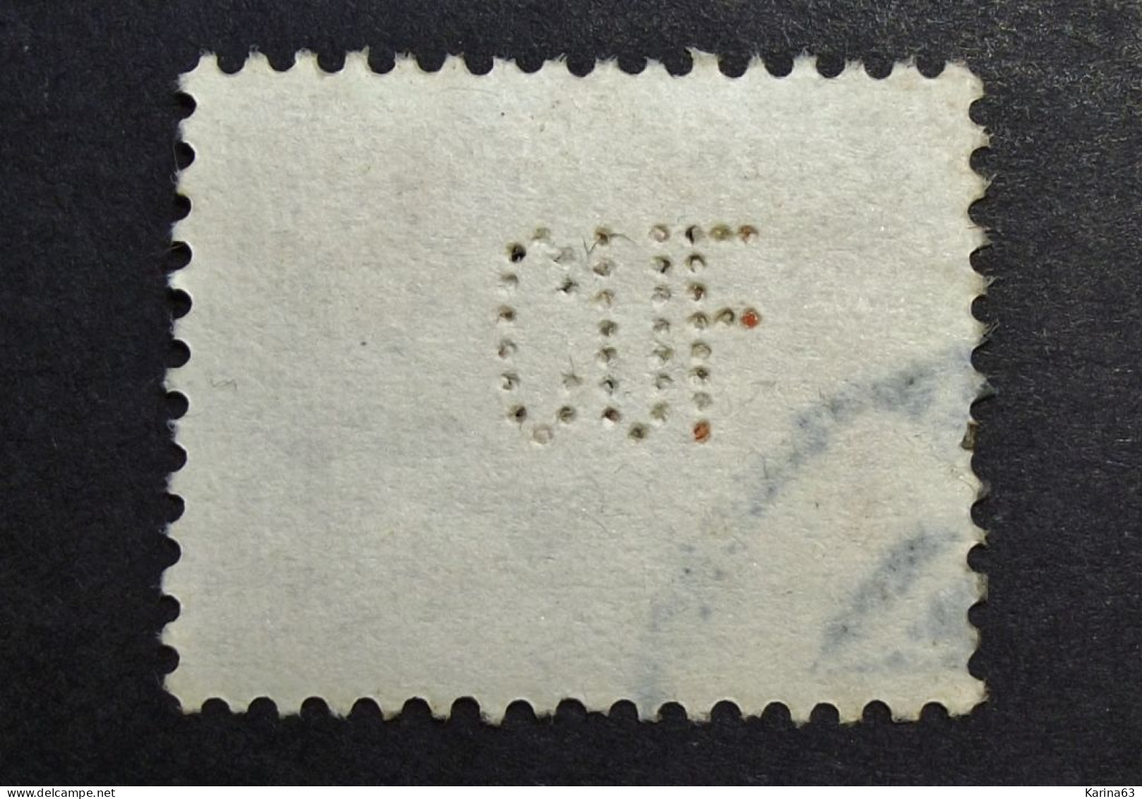 Portugal -  1934 - Perfin - Lochung - CUF - Companhia Uniao Fabril  -  ( Lisboa ) - Cancelled - Used Stamps