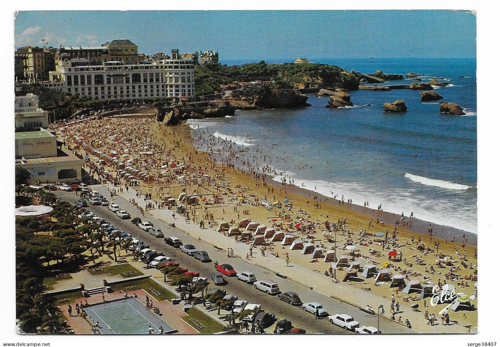 Biarritz - 1968 - Vue D'ensemble De La Grande Plage - N° 1021 # 2-23/16 - Biarritz