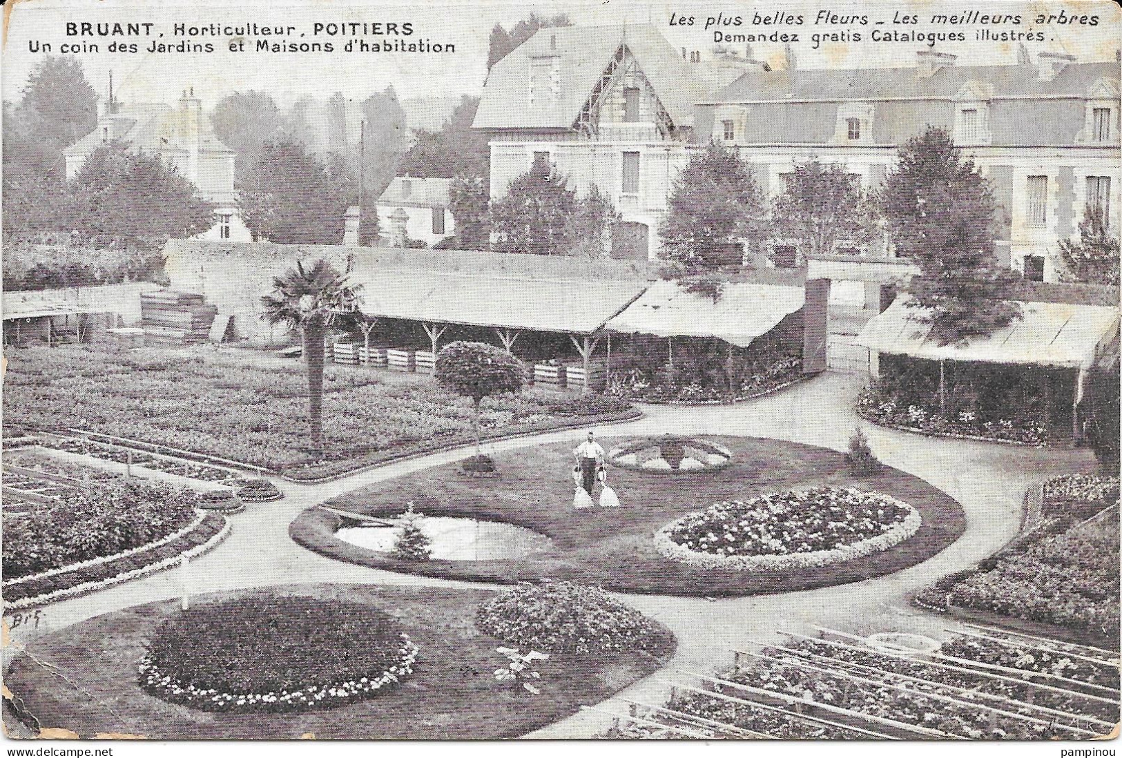 86 - POITIERS - BRUANT Horticulteur, Coin Jardins Et Maisons D'habitation - Poitiers