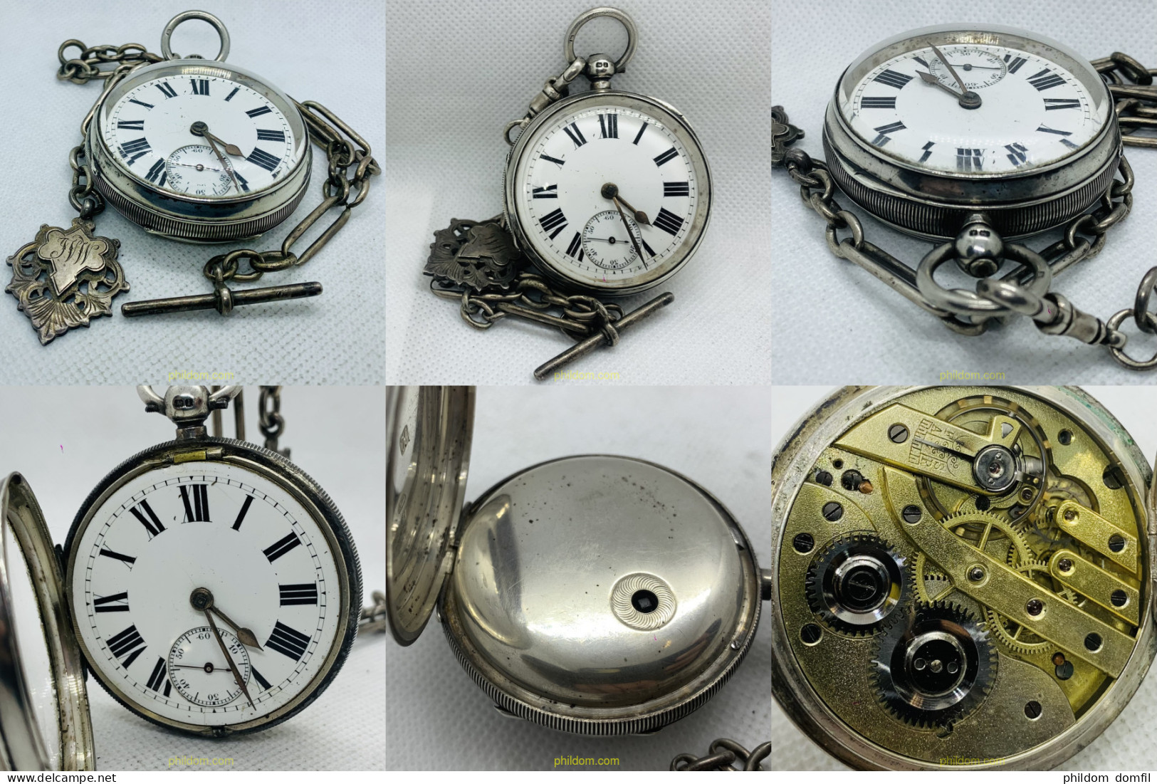 RELOJ DE BOLSILLO CON SELLO VICTORIANO TARDIO WALTHAM - Taschenuhren