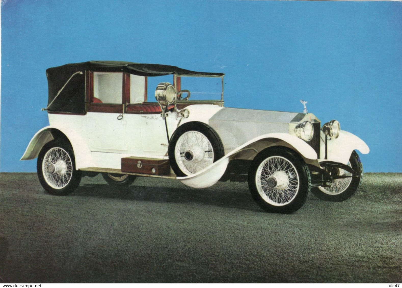 MULHOUSE. - Musée Schlumpf - ROLLS-ROYCE. Coupé Chauffeur. Type Silver Ghost 1921 - Scan Verso - - Passenger Cars