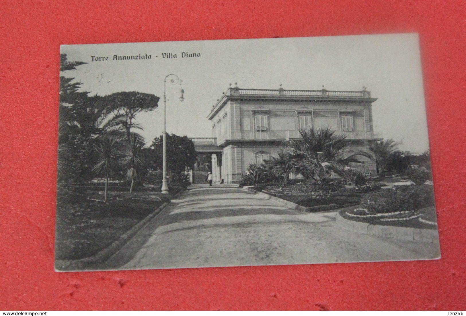 Napoli Torre Annunziata Villa Diana 1916 Ed. Cotini - Napoli (Neapel)