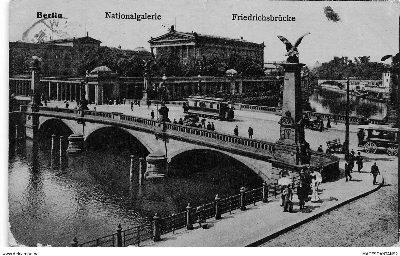 ALLEMAGNE #FG46961 BERLIN W 8 G CACHET MILITAIRE GUERRE WAR REGIMENT - Oorlog 1914-18