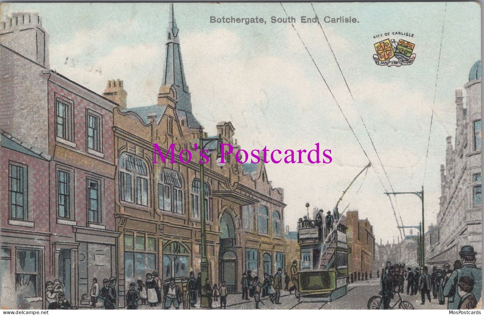 Cumbria Postcard - Carlisle, Botchergate, South End  DZ310 - Carlisle