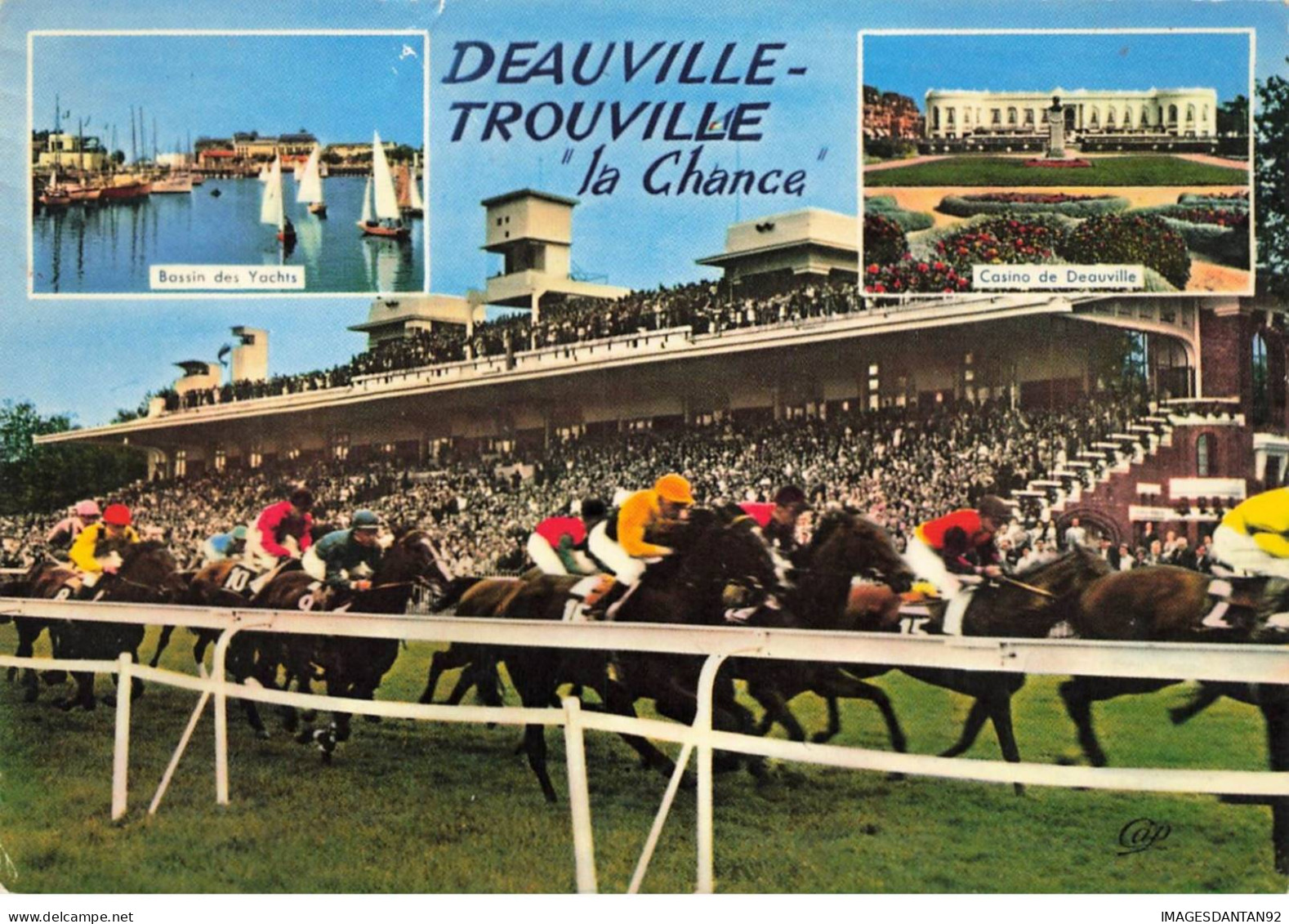 14 DEAUVILLE TROUVILLE #MK45101 LA CHANCE COURSE DE CHEVAUX HIPPISME - Deauville