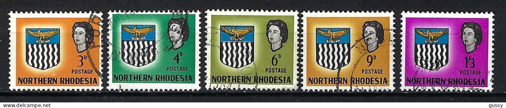 RHODESIE DU NORD Ca.1960-65: Lot De Neufs** Et Obl. - Noord-Rhodesië (...-1963)
