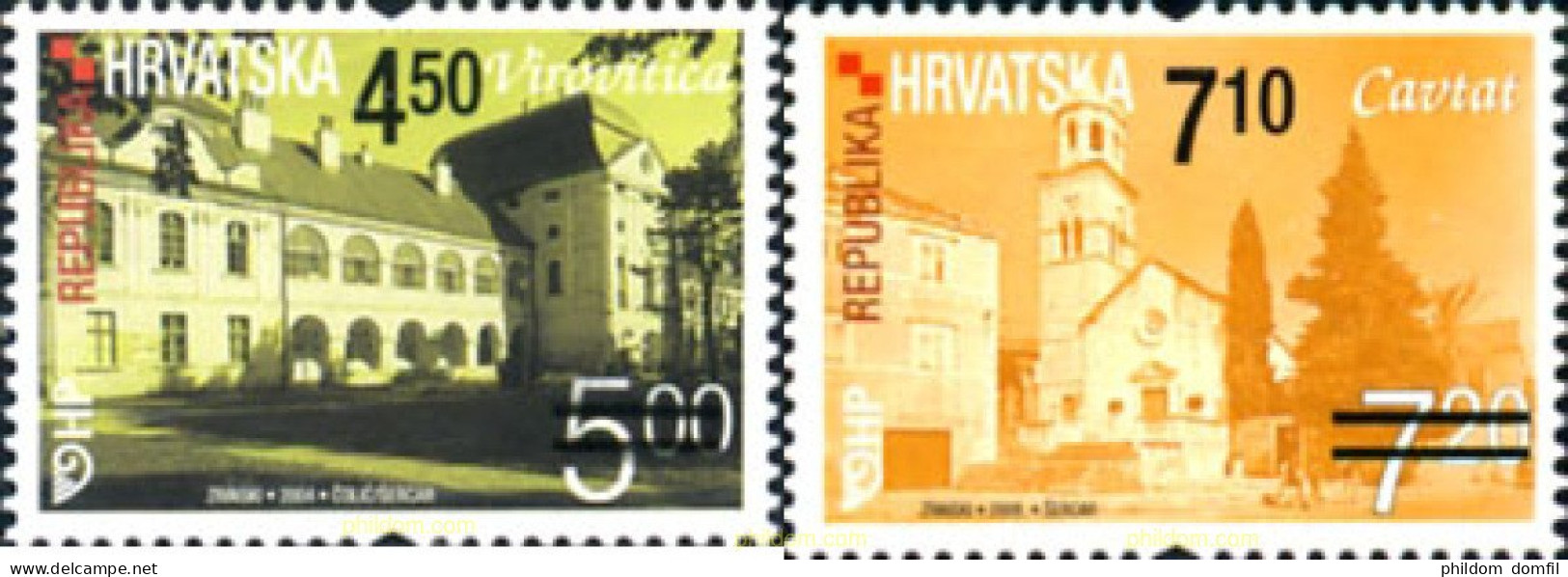 252638 MNH CROACIA 2010 CIUDADES CROATAS - Kroatien