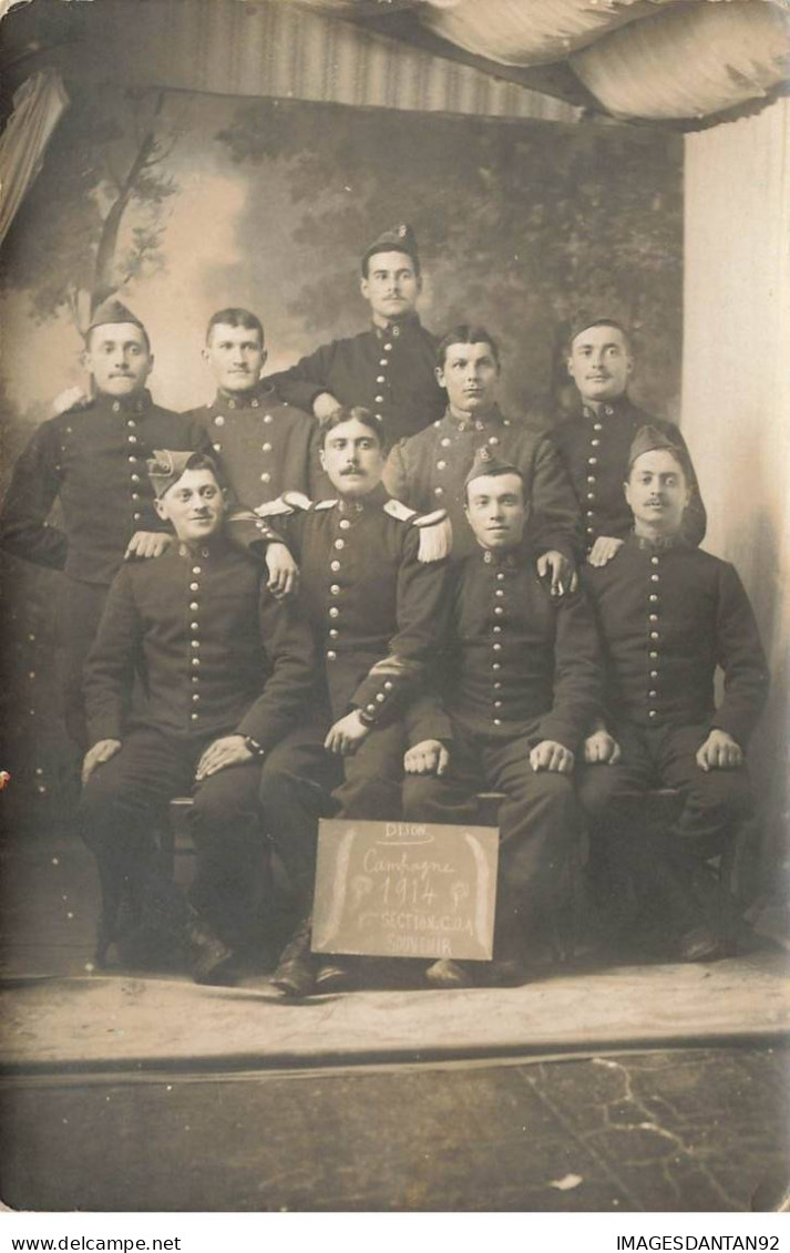 21 DIJON #SAN47710 CARTE PHOTO MILITAIRE REGIMENT - Dijon