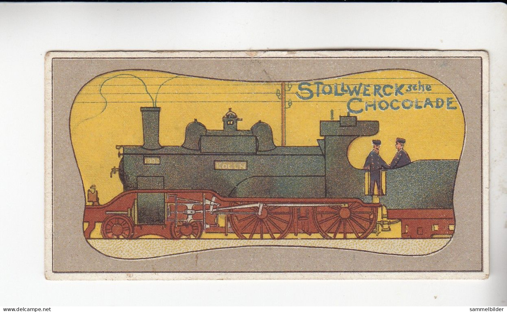Stollwerck Album No 4 Eisenbahn - Verkehr  Die Lokomotive    Grp 149#1 Von 1900 - Stollwerck