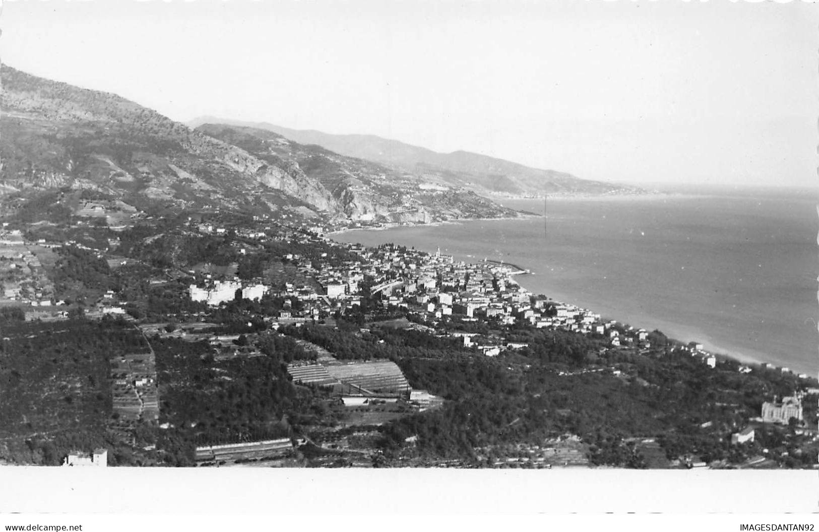 06 MENTON  #SAN47622 CARTE PHOTO GABY VUE GENERALE - Menton