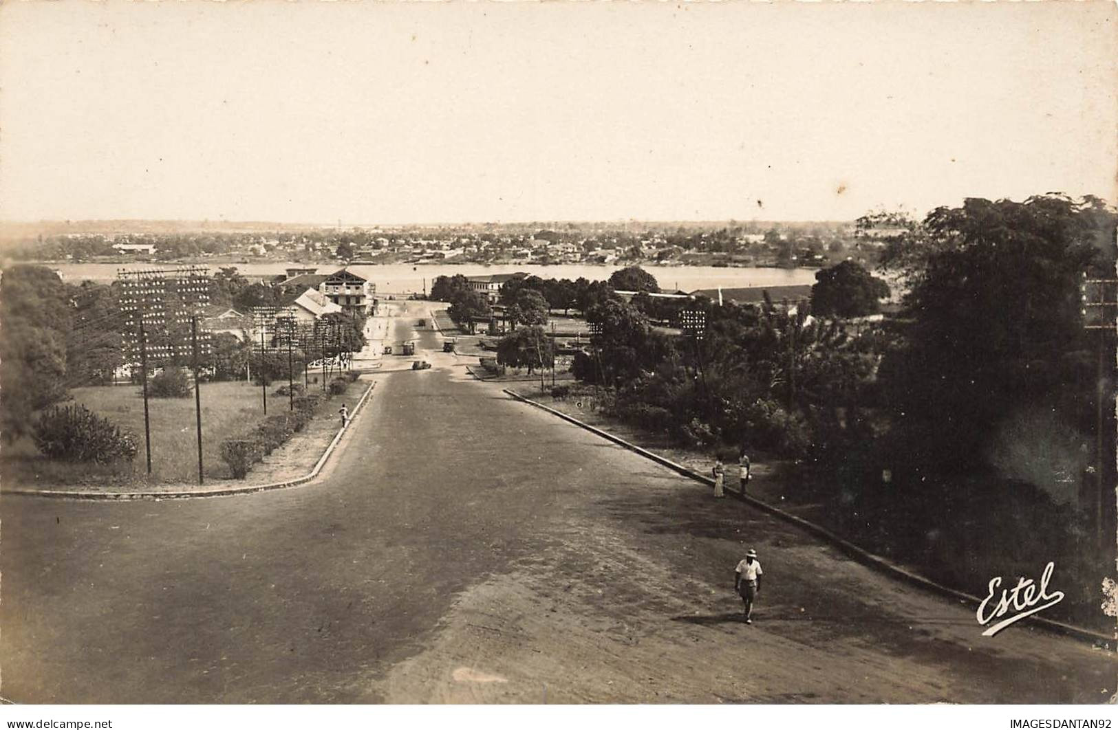 COTE D IVOIRE  #SAN47606 ABIDJAN TREICHVILLE VUE DES BATIMENTS ADMINISTRATIFS - Côte-d'Ivoire