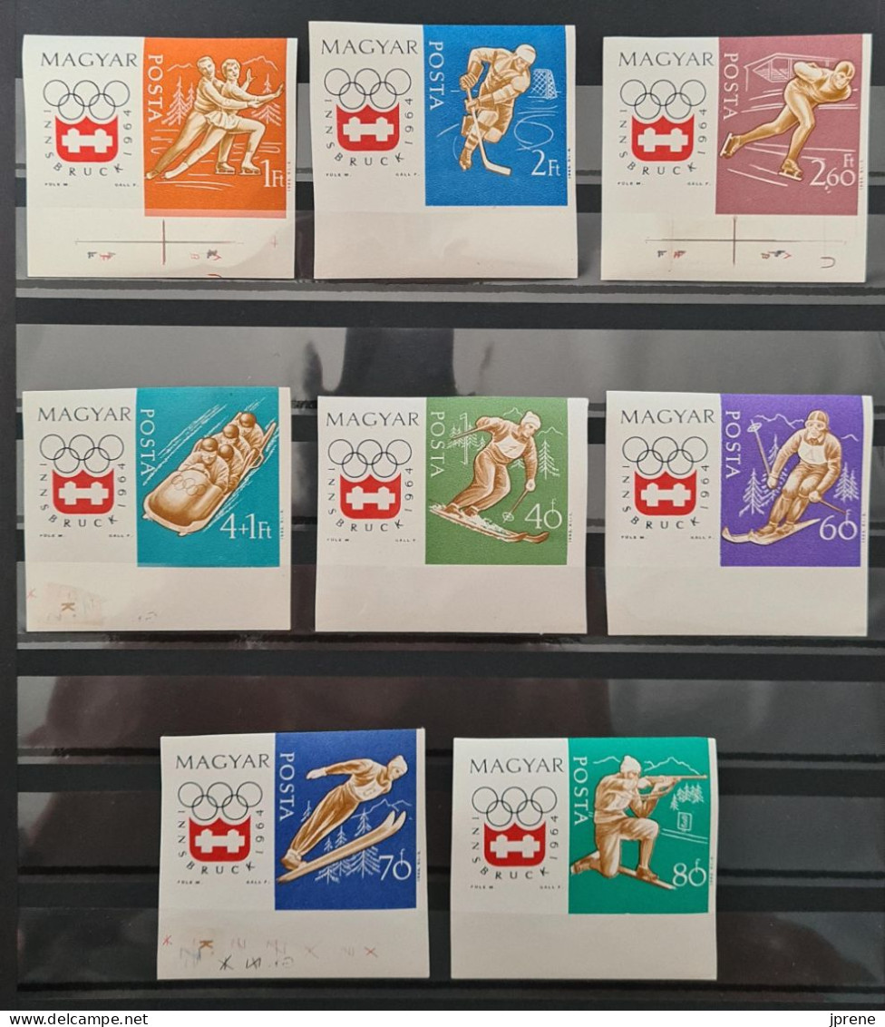 Lots De Timbres Sur Le Thème - JEUX OLYMPIQUES - Offre Groupée, PROMO SPECIALE J.O. -50%, Cote 164€ - Andere & Zonder Classificatie