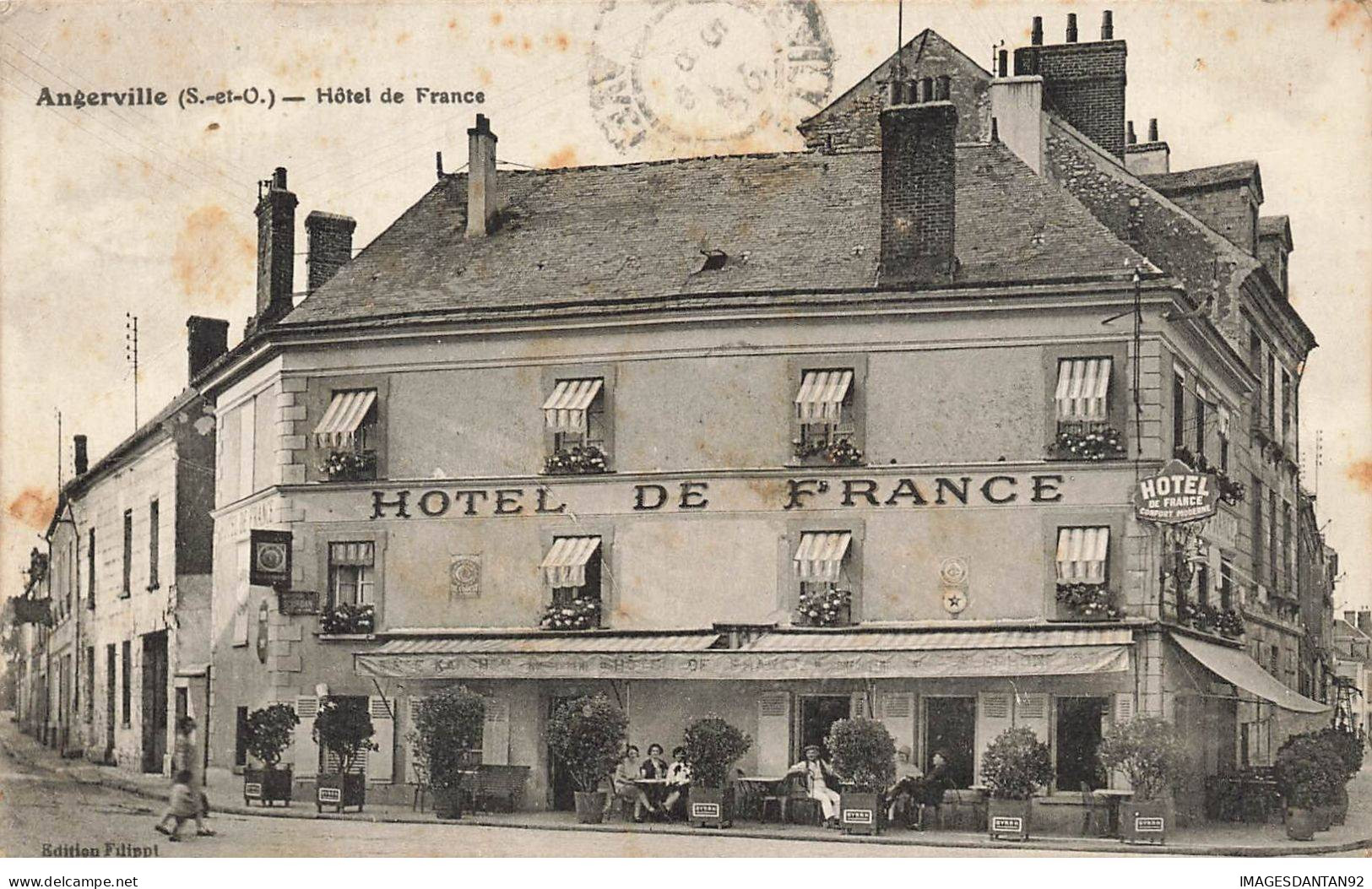 91 ANGERVILLE #AS38667 HOTEL DE FRANCE - Angerville