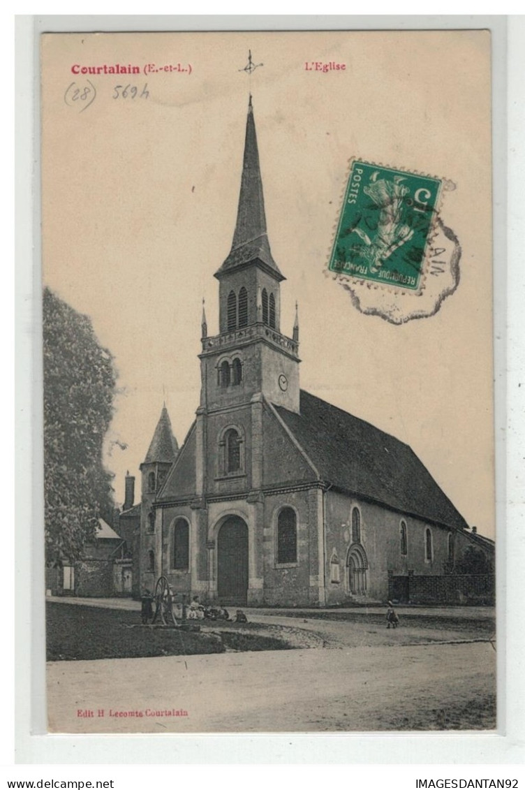 28 COURTALAIN EGLISE - Courtalain