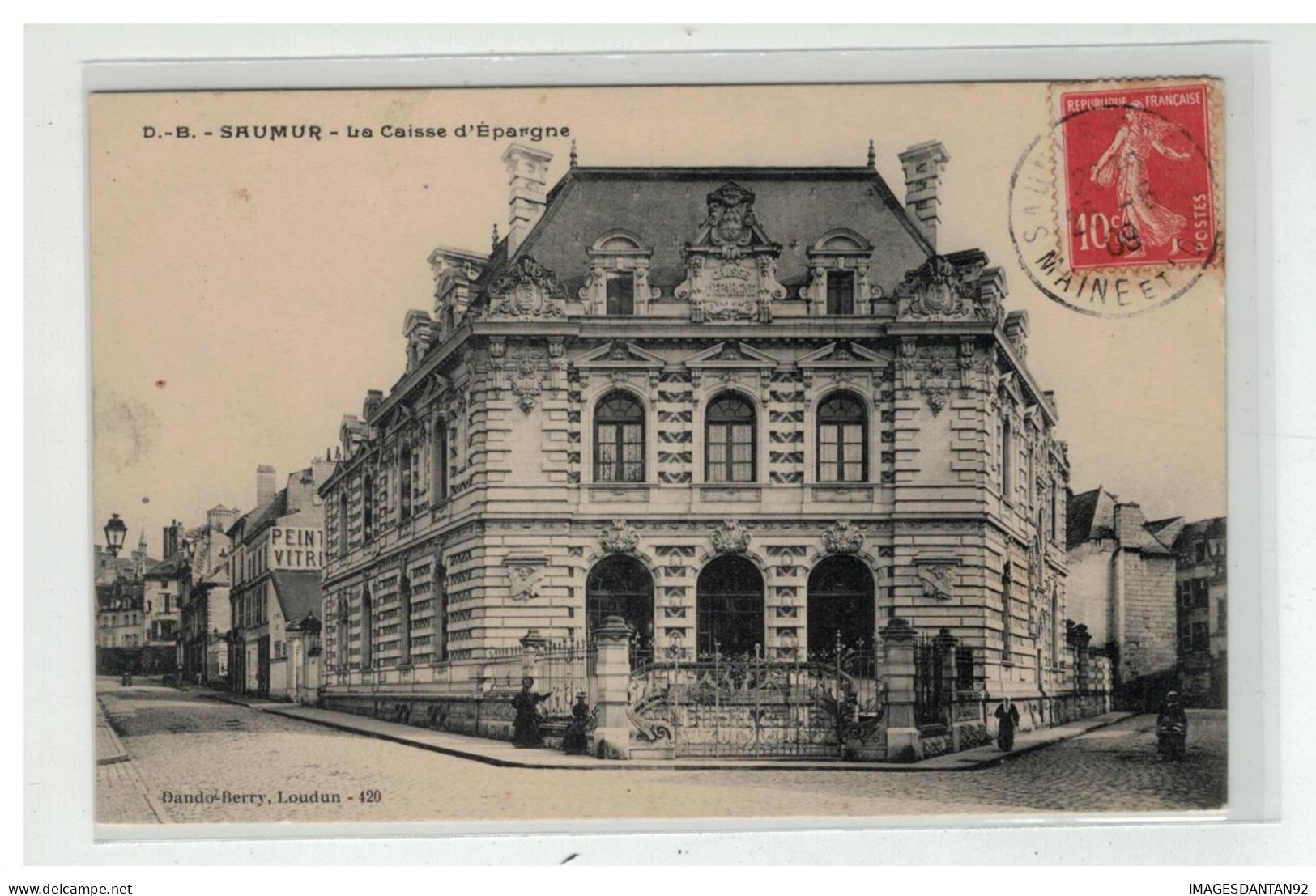 49 SAUMUR LA CAISSE D EPARGNE BANQUE - Saumur