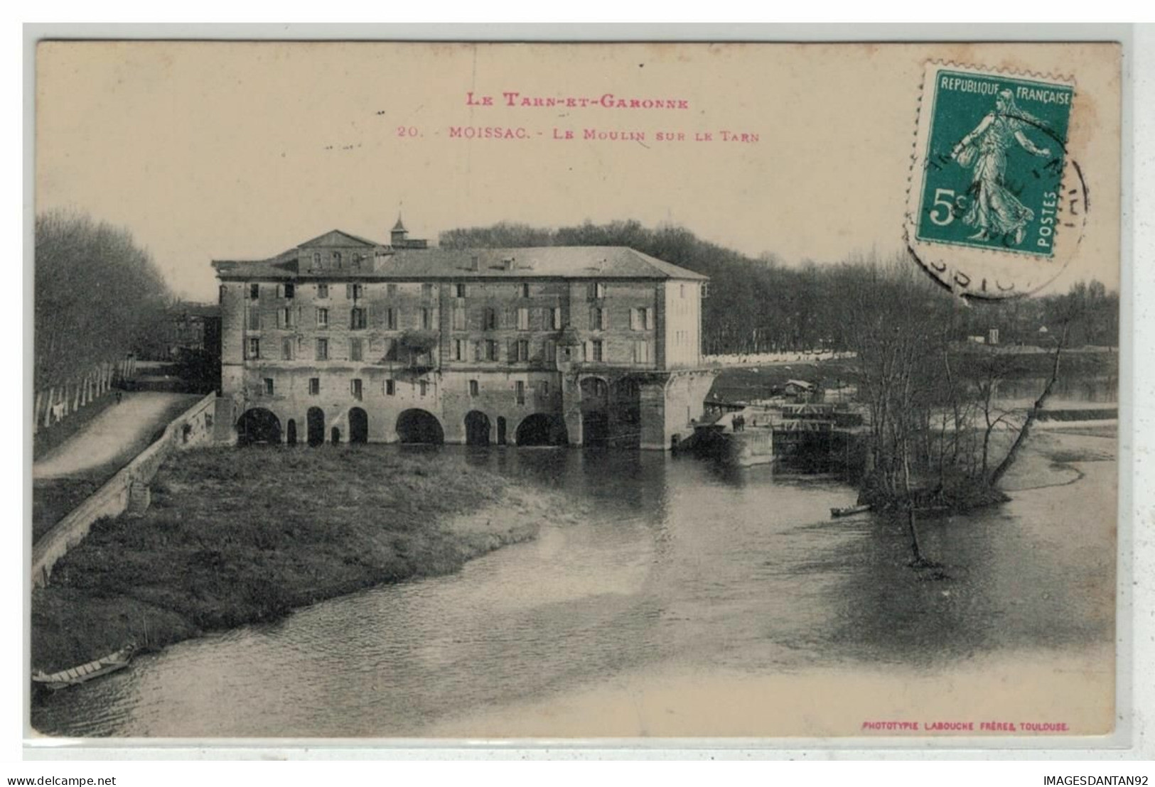 82 MOISSAC #15105 LE MOULIN SUR LA TARN N°20 - Moissac