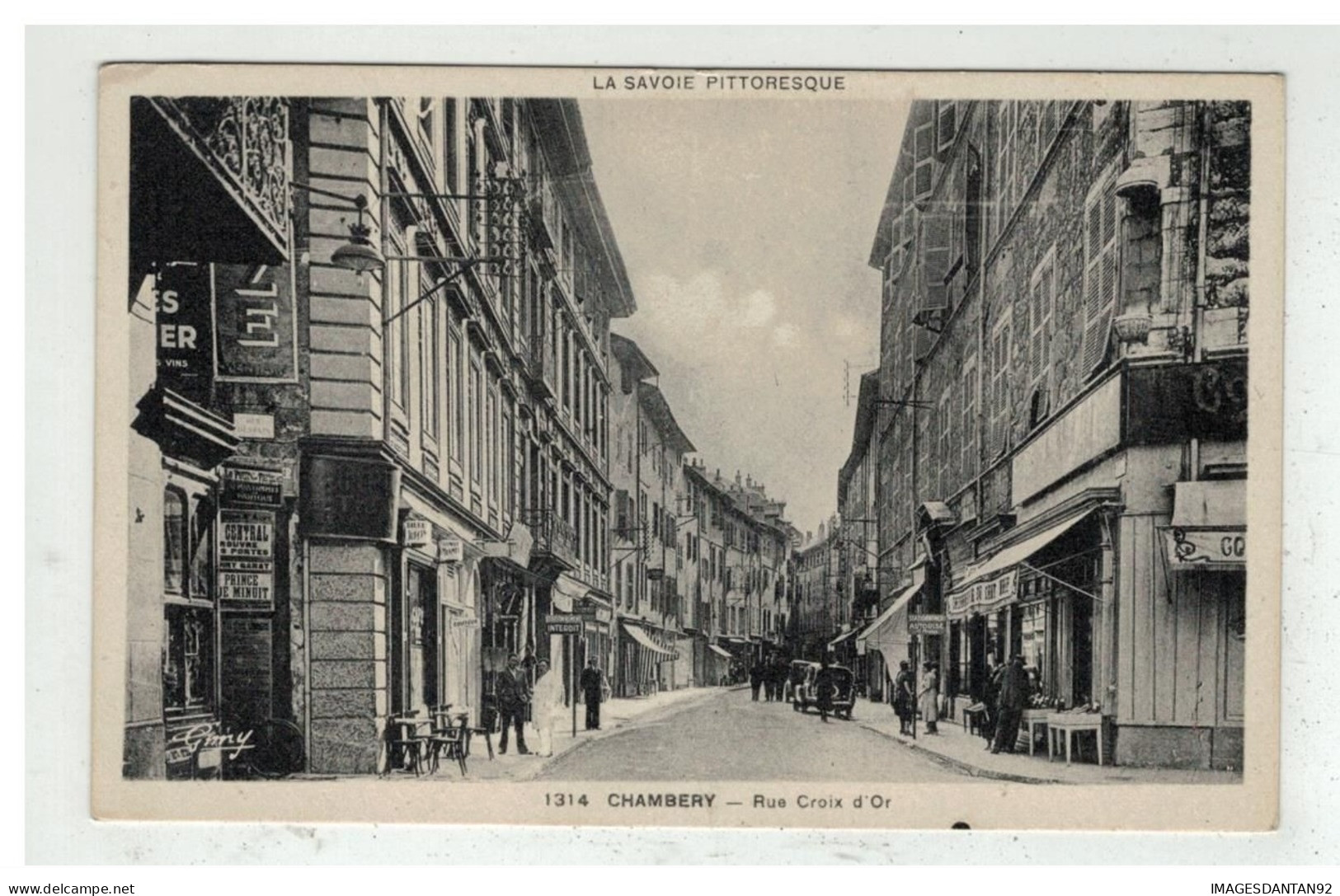 73 CHAMBERY #12822 RUE CROIX D OR N°1314 - Chambery