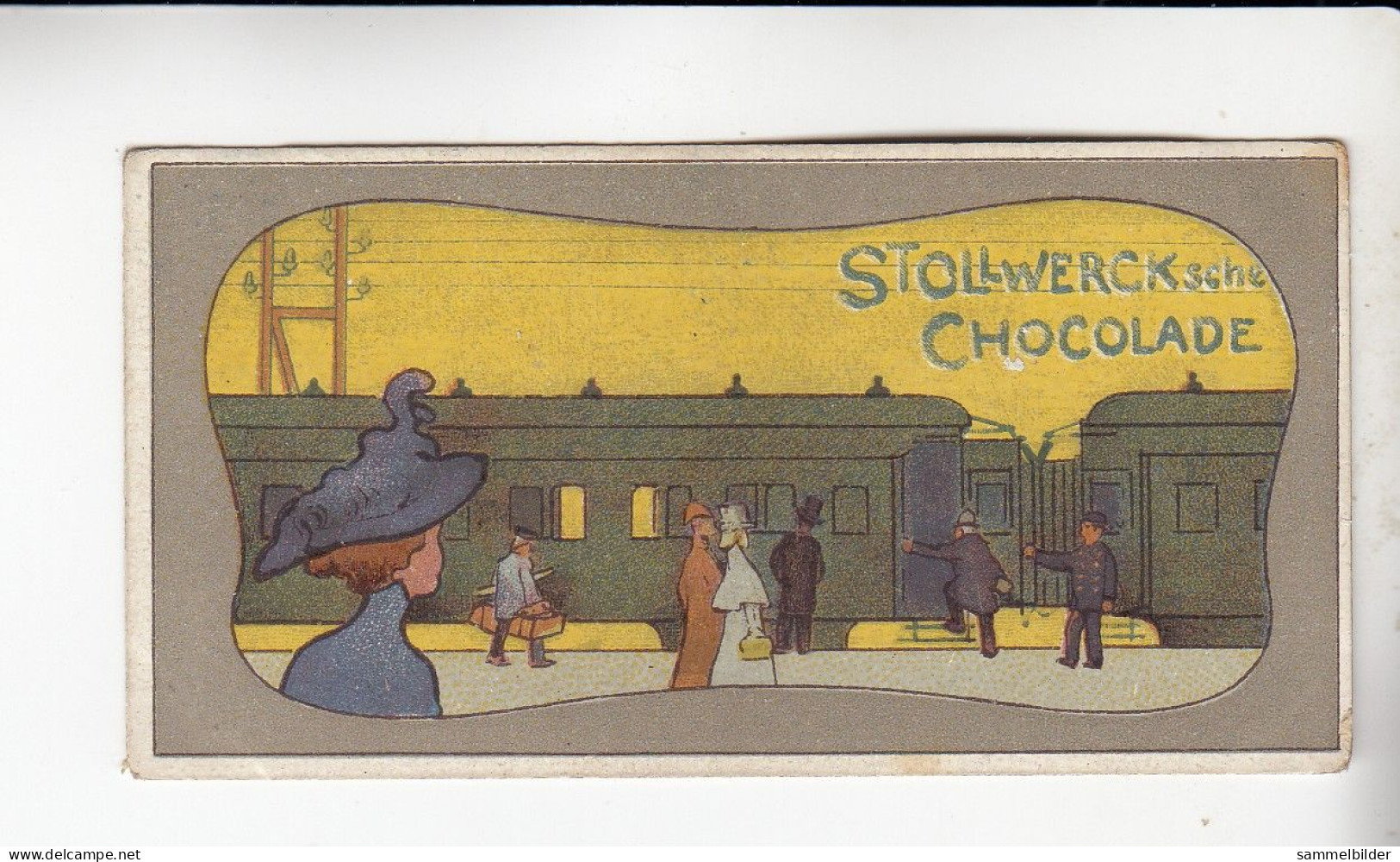 Stollwerck Album No 4 Eisenbahn - Verkehr  Im Blitzzug     Grp 149 # 2 Von 1900 - Stollwerck