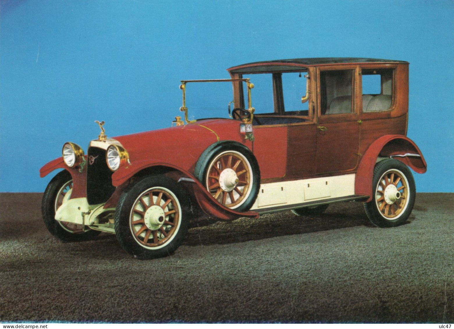 MULHOUSE. - Musée Schlumpf - FARMAN. Coupé Chauffeur 1921 - Scan Verso - - Passenger Cars