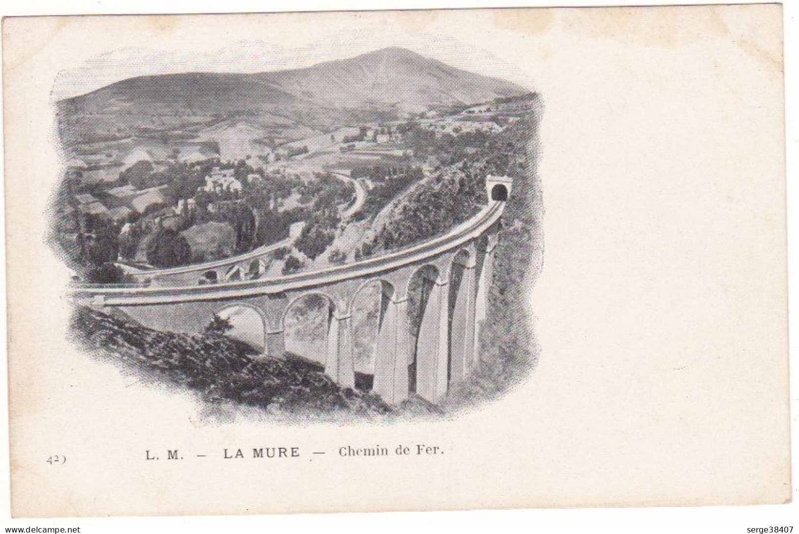 La Mure - 1904 - Chemin De Fer  # 3-19/4 - La Mure