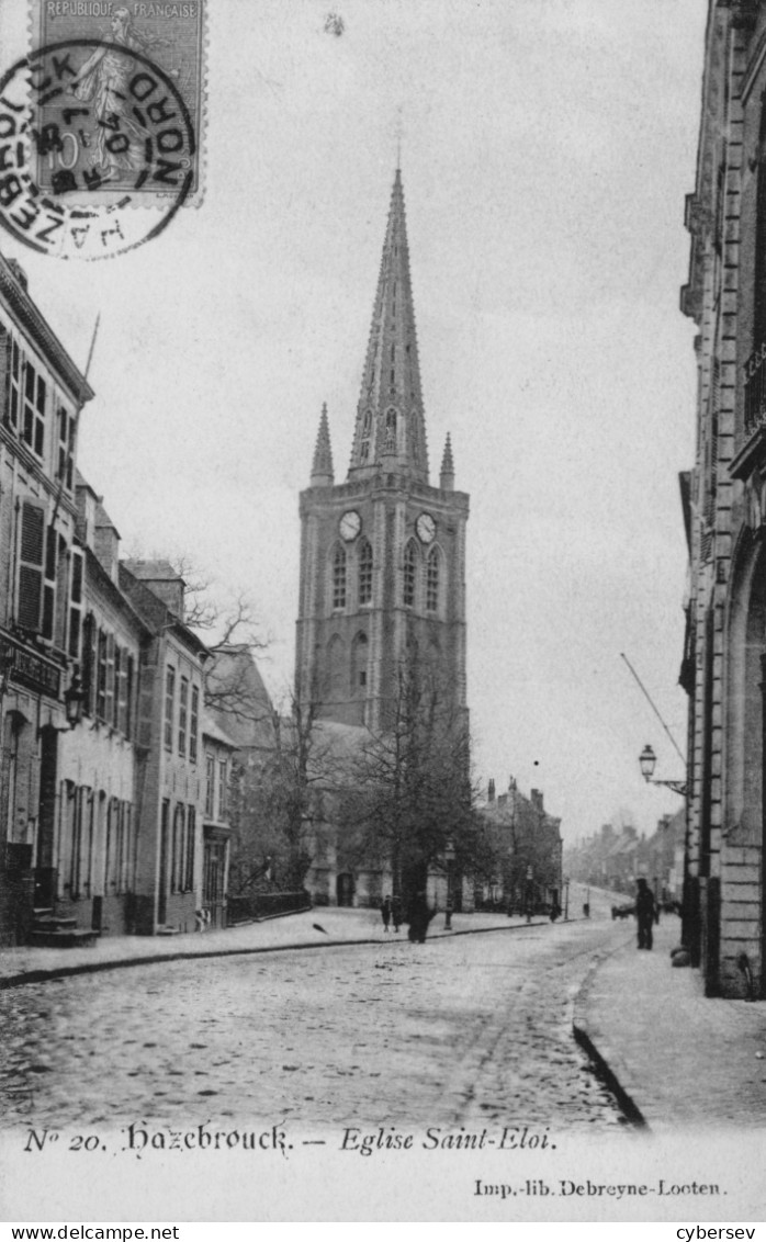 HAZEBROUCK - Eglise Saint-Eloi - Animé - Hazebrouck