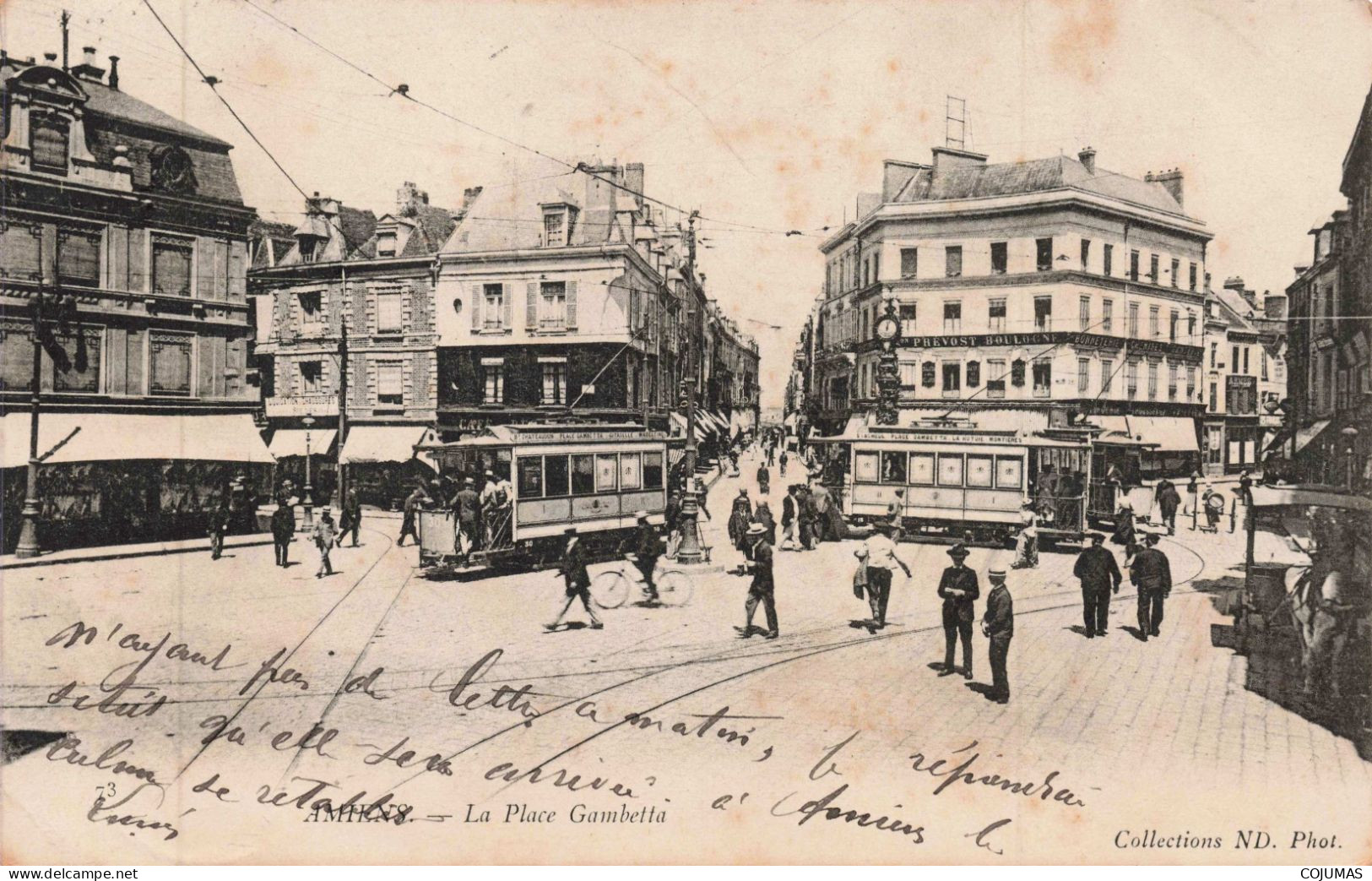 80 - AMIENS _S28476_ La Place Gambetta - Amiens