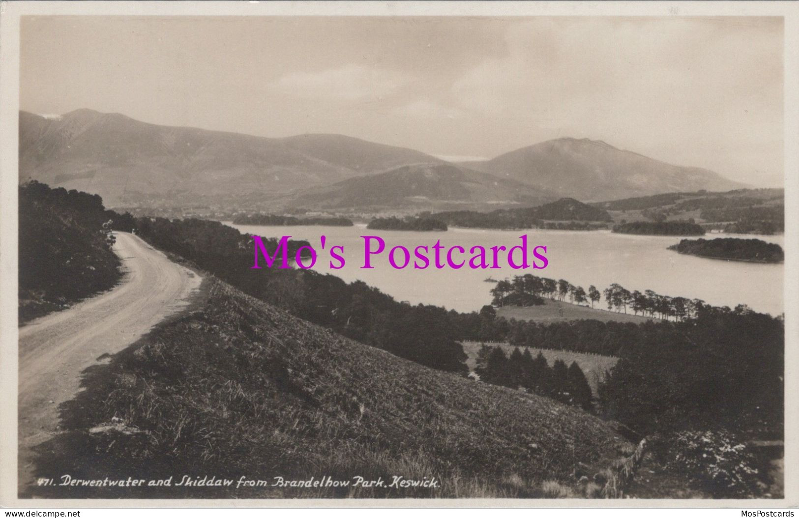 Cumbria Postcard - Derwentwater And Skiddaw    DZ311 - Autres & Non Classés