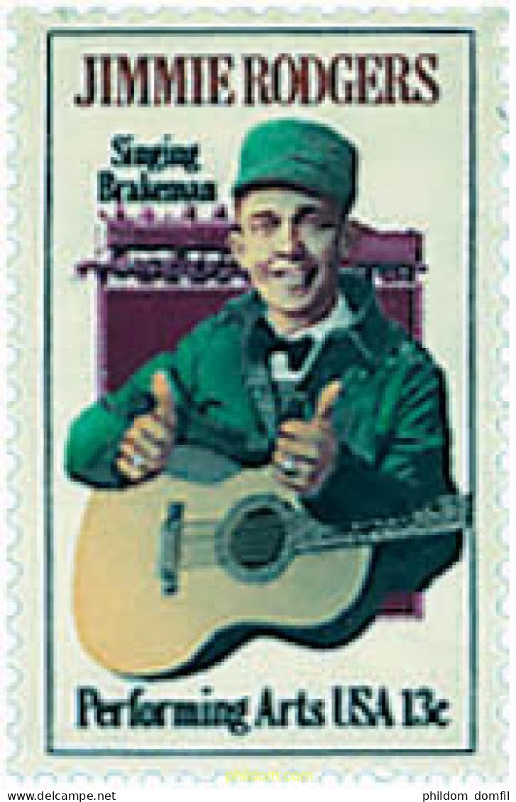 59503 MNH ESTADOS UNIDOS 1978 EL ARTE DEL ESPECTACULO - Unused Stamps