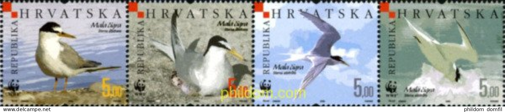 190461 MNH CROACIA 2006 AVES - Croatie