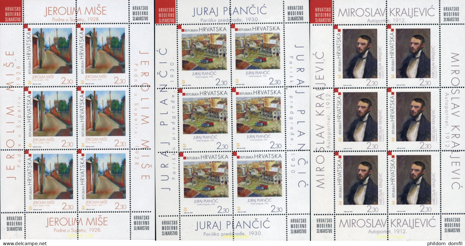 173192 MNH CROACIA 2004 ARTE CROATA - Croatia