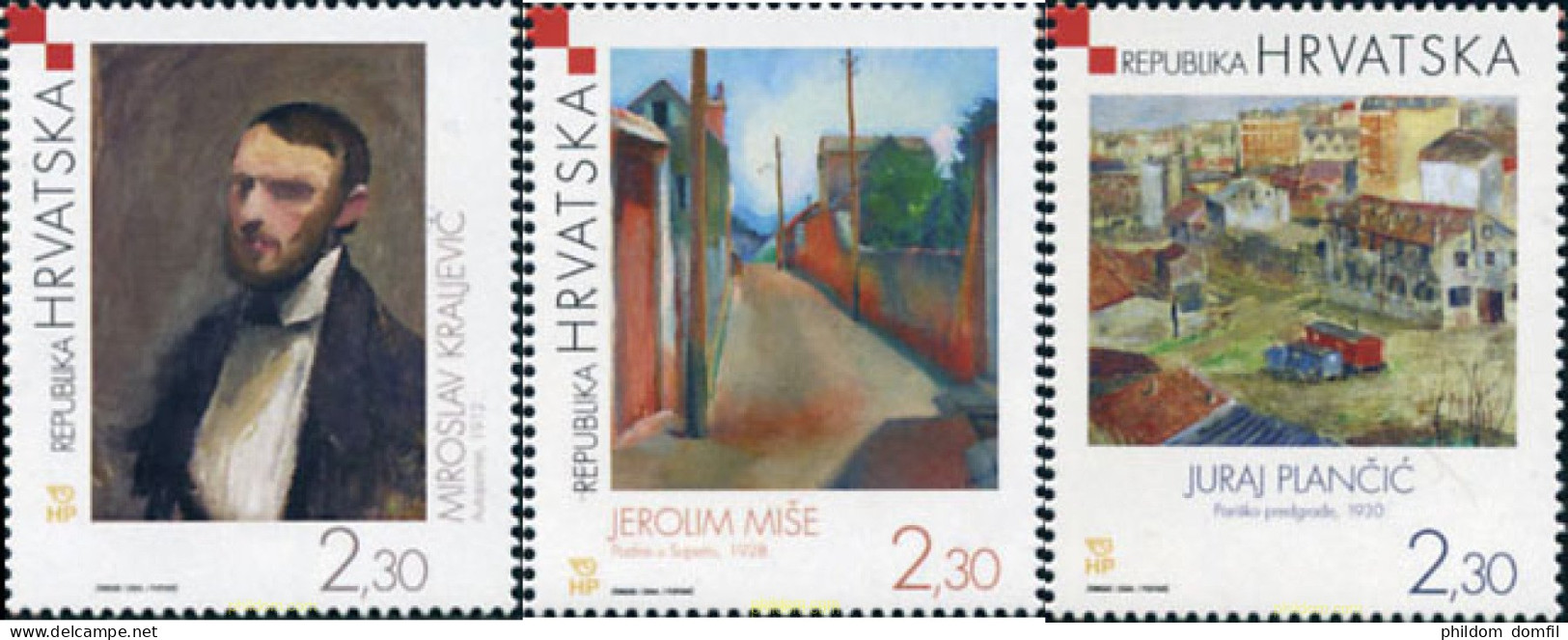 172226 MNH CROACIA 2004 ARTE CROATA - Kroatië