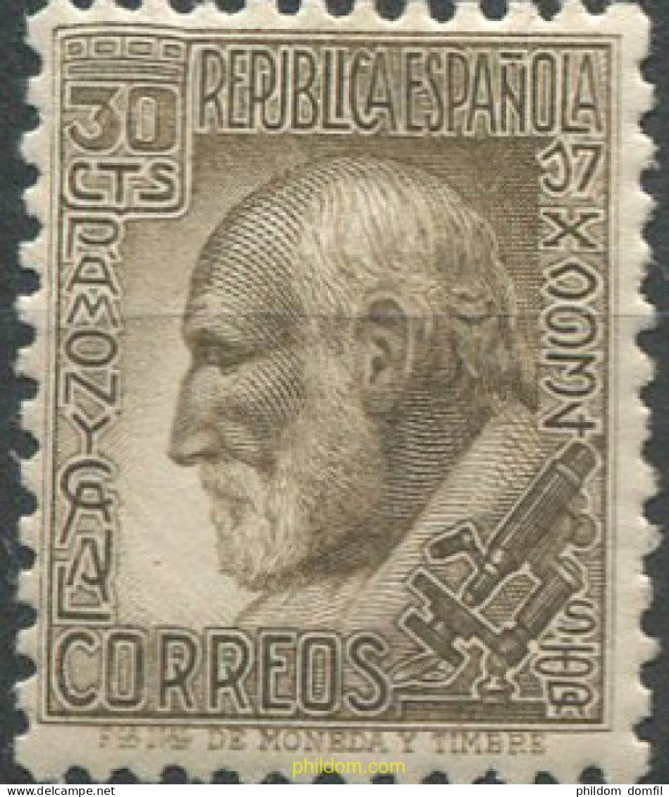 700153 HINGED ESPAÑA 1934 SANTIAGO RAMON Y CAJAL - Unused Stamps