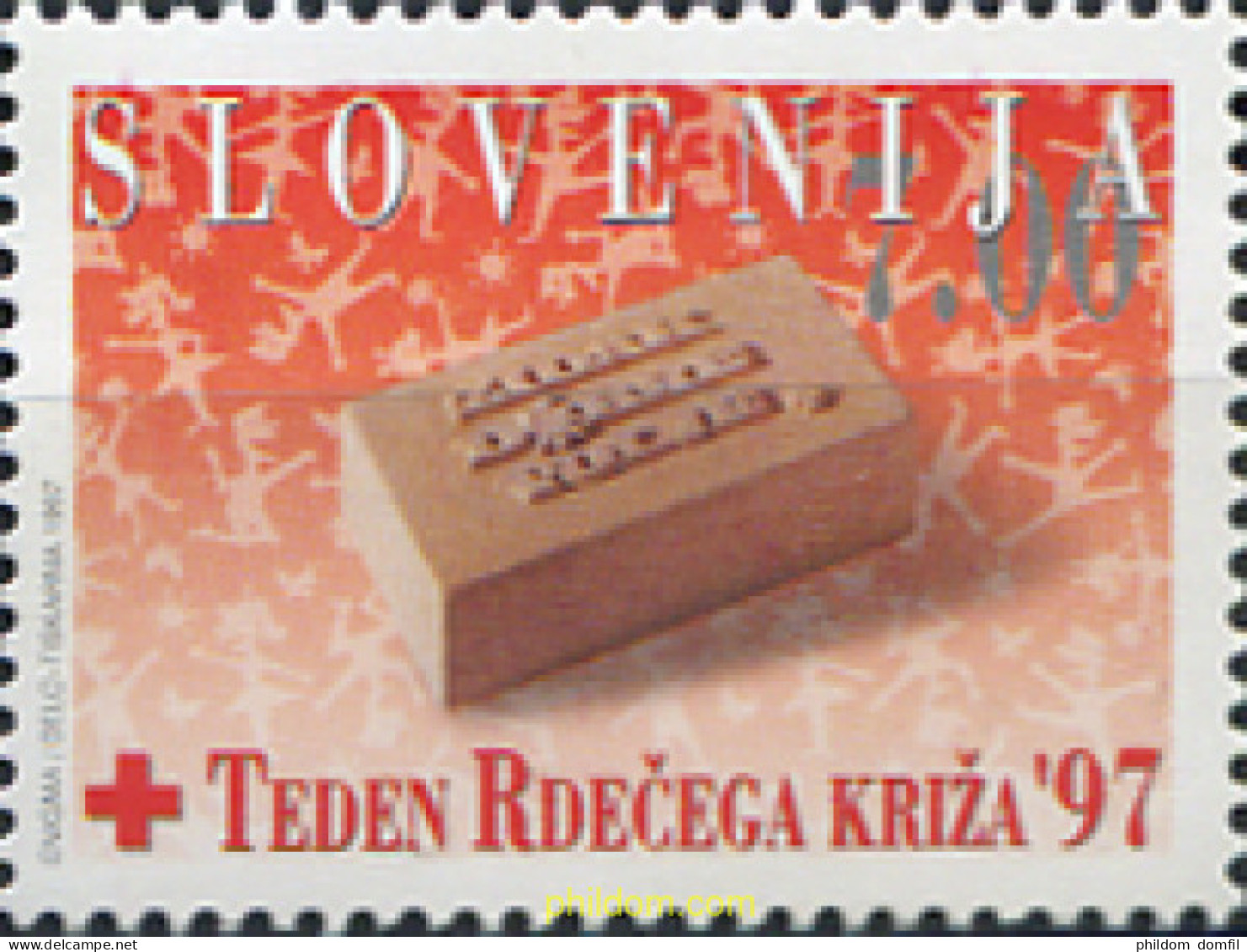 118203 MNH ESLOVENIA 1997 CRUZ ROJA - Slovenia