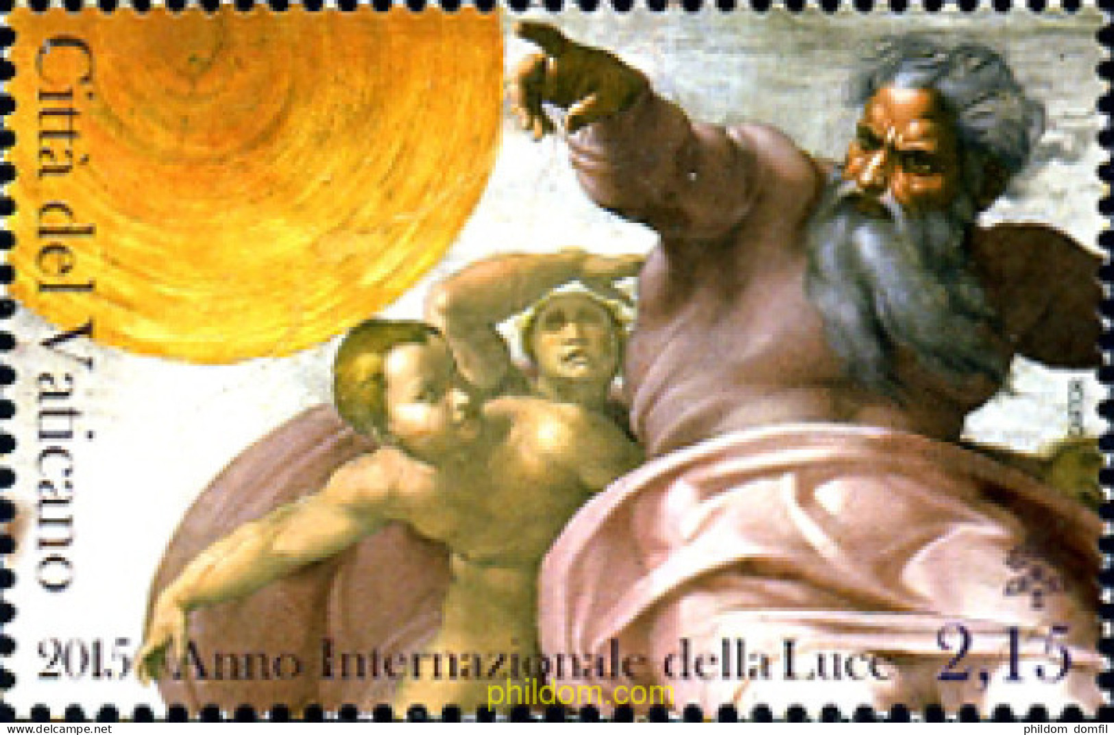 339421 MNH VATICANO 2015 AÑO INTERNACIONAL DE LA LUZ - Unused Stamps