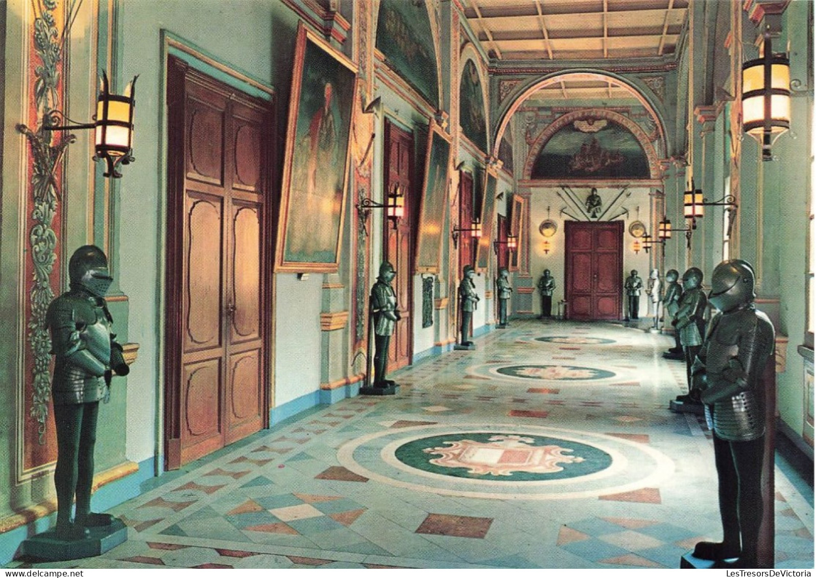 MALTE - Malta - A Corridor At President's Palace - Valletta - Vue De L'intérieure - Carte Postale - Malte