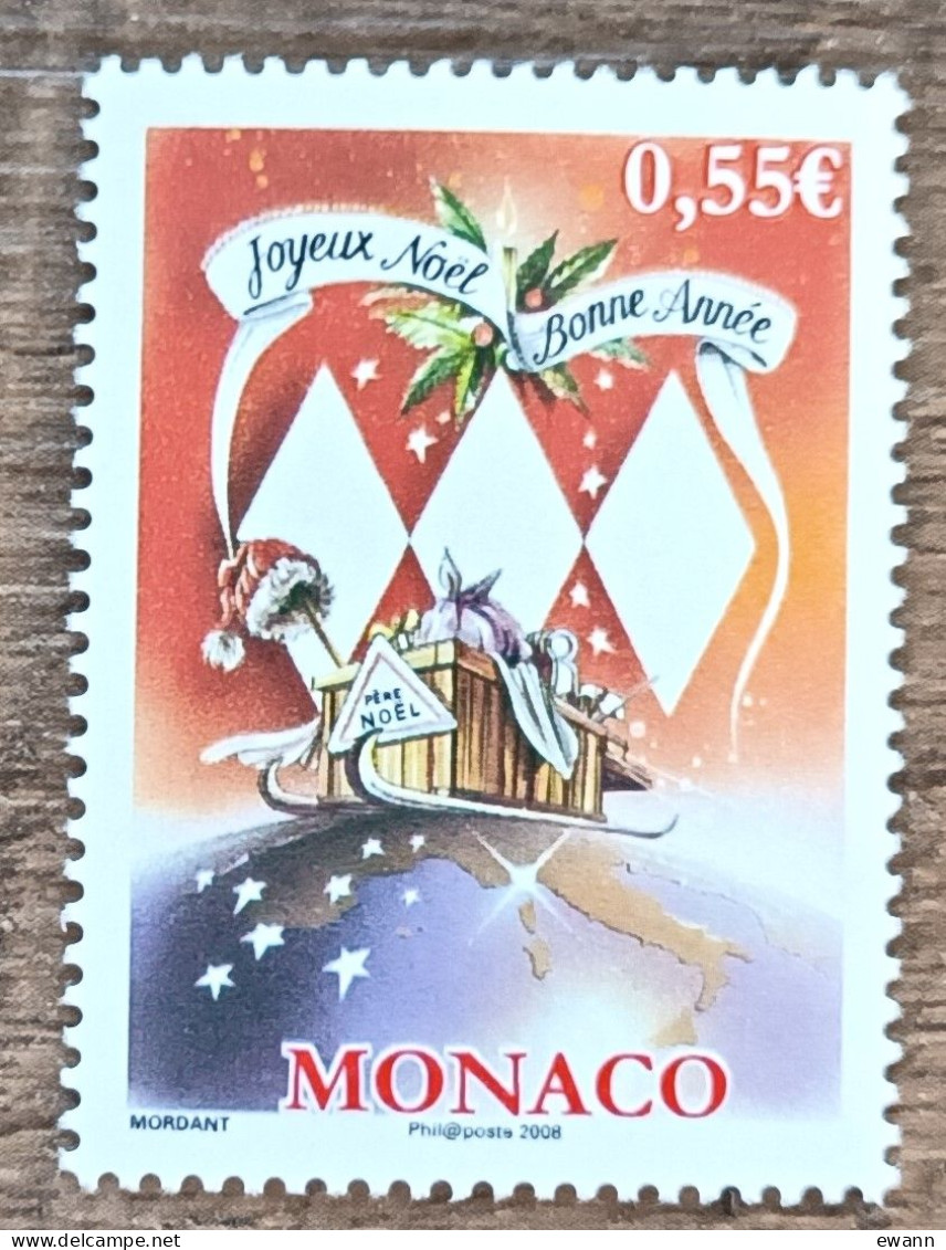 Monaco - YT N°2650 - Noël - 2008 - Neuf - Ongebruikt