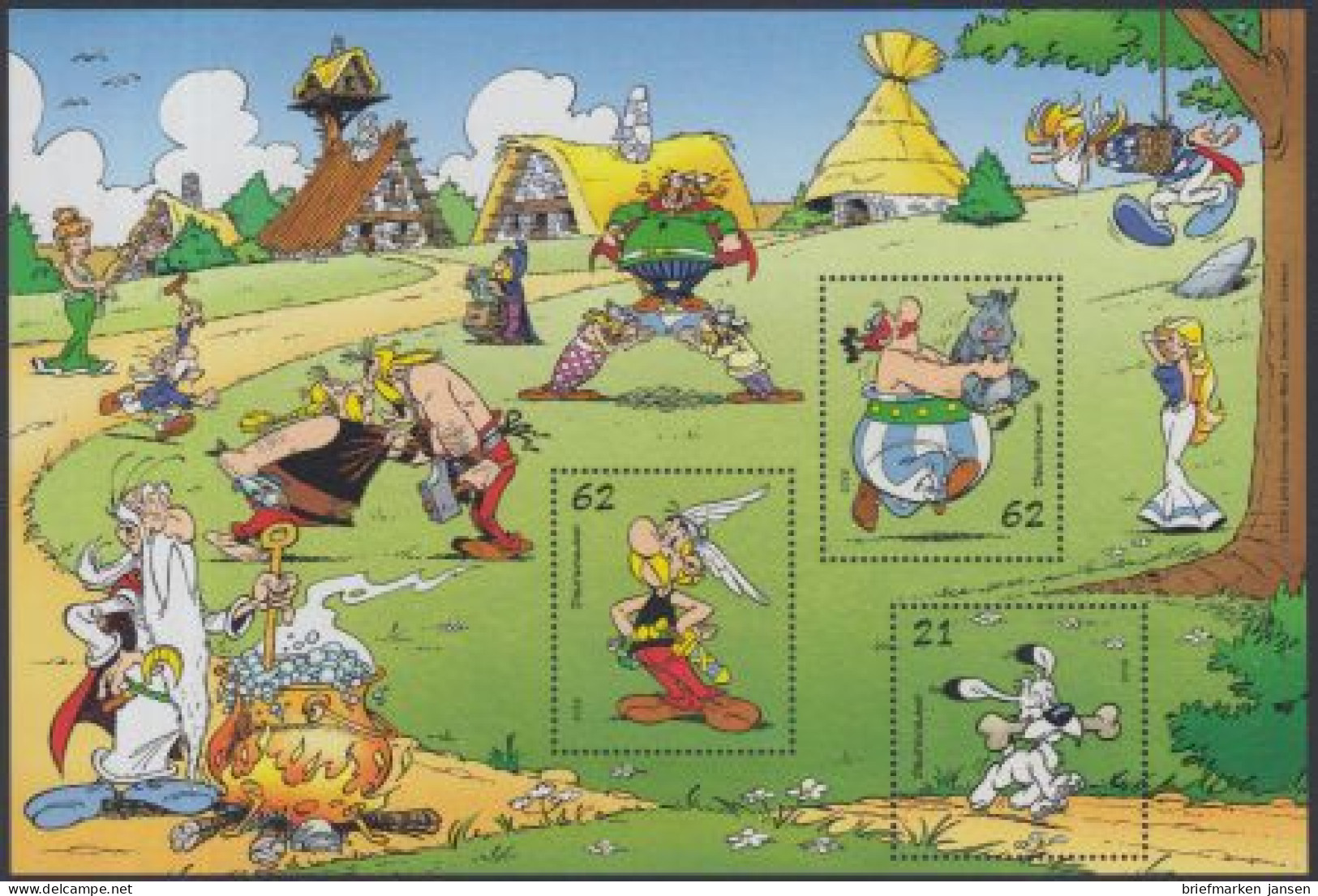 D,Bund Mi.Nr. Block 80 Asterix - Andere & Zonder Classificatie